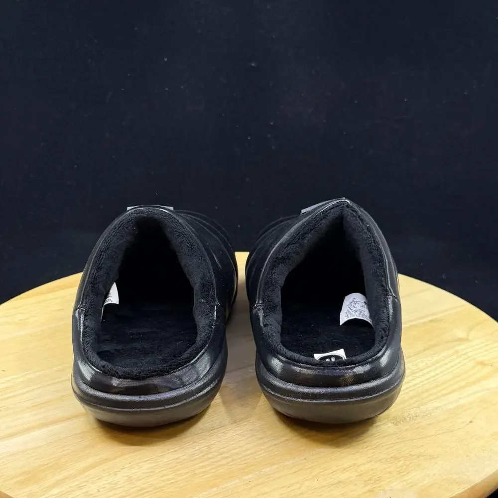 Nike Women's Burrow SE NA Triple Black Puffer Slippers Slides FZ7940-002 Size 6 - Picture 6 of 9